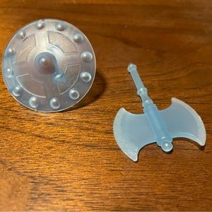 He-Man MOTU Masters Of The Universe He-Man Shield & Axe Action Figure We…